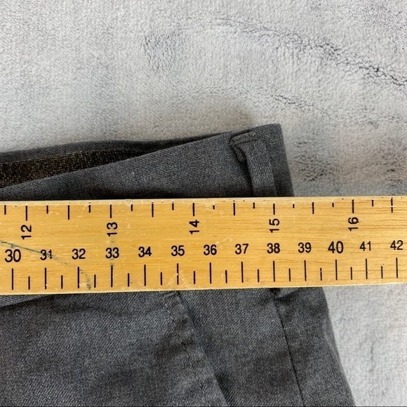 J Crew Classic Fit Heather Grey / Gray Cotton Dress Pants Sz 31W 32L NWOT - Picture 10 of 15